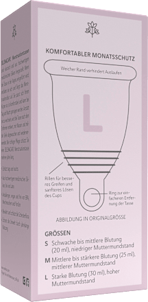 Menstruationstasse Größe L SELENACARE