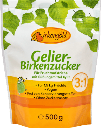 Gelierzucker Birke Birkengold
