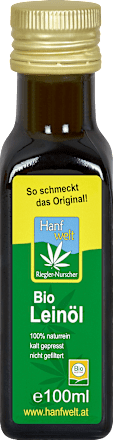 Leinöl Bio Hanfwelt Riegler-Nurscher