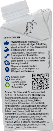 Trinkmahlzeit Protein Complete Erdbeere all in