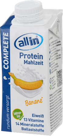 Trinkmahlzeit Protein Complete Banane allin