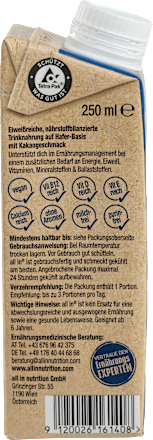 Trinkmahlzeit Protein Complete Hafer & Kakao all in