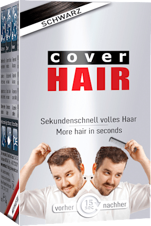 Streuhaar Haarverdichter black Cover Hair