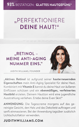 Anti Aging Gesichtscreme Retinol Expert Judith Williams