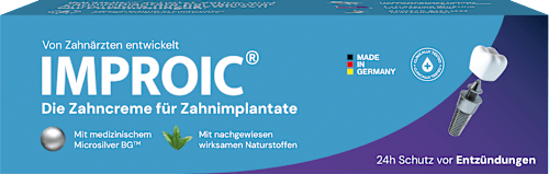 Zahnpasta für Zahnimplantate IMPROIC