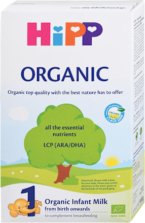 Ekološko začetno mleko Organic 1, 0 m+ HiPP