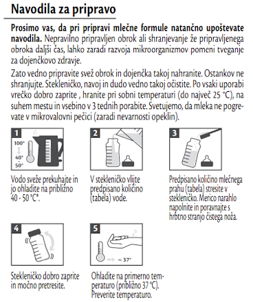 Ekološko začetno mleko ORGANIC COMBIOTIC® 1, 0 m+ HiPP