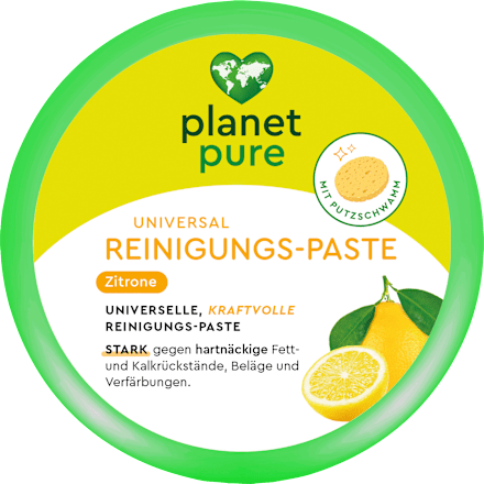 Reinigungspaste universal Zitrone  planet pure