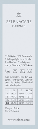 Blasenschwäche-Unterwäsche High Waist Damen Größe L SELENACARE