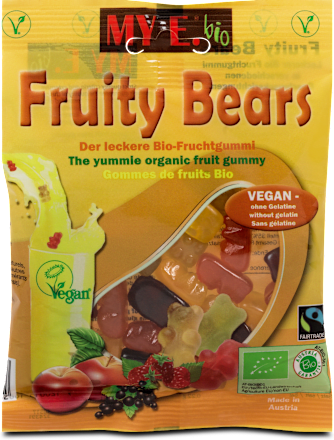 Fruchtgummi Fruity Bears MY E. bio