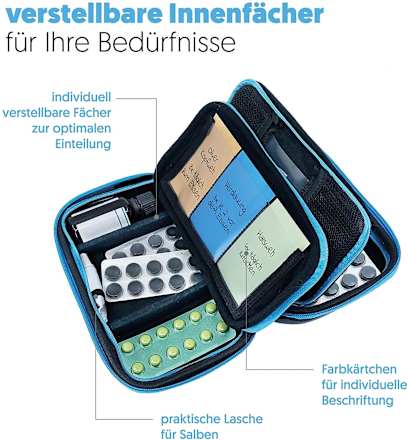 Travel Medikamentenbox PillBase