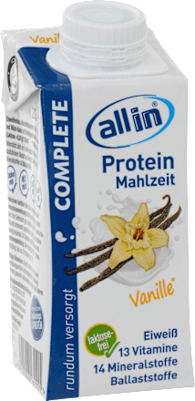 Trinkmahlzeit Protein Complete Vanille all in