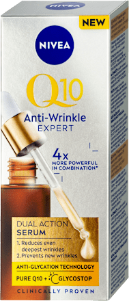 Duálne pleťové sérum proti vráskam Q10 Anti-Wrinkle Expert Dual Action NIVEA