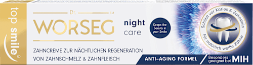 Zahnpasta Top Smile Night Care Dr. WORSEG