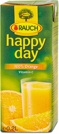 Narancslé, 100%  RAUCH happy day
