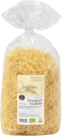 Nudeln Bio Suppe Biohof Karner