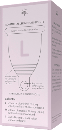 Menstruationstasse Größe L SELENACARE