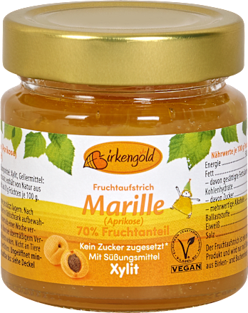 Fruchtaufstrich Marille Birkengold