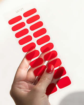 UV Nagelfolien 121 Racing Red manicino