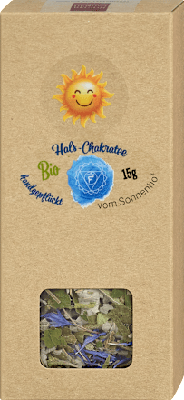 Kräutertee Bio Hals-Chakra Sonnenhof