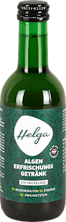 Erfrischungsgetränk Algen Helga