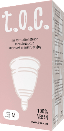 Menstruationstasse Gr. M t.o.c.
