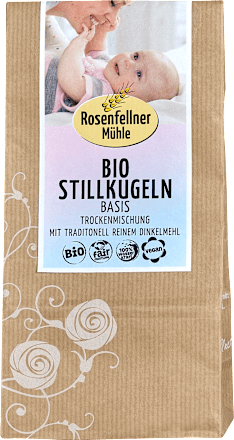 Trockenmischung Bio Stillkugeln Basis Rosenfellner Mühle
