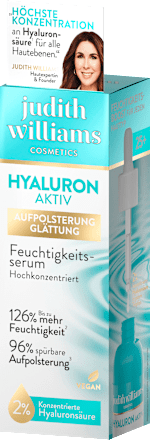 Serum Feuchtigkeit Hyaluron Aktiv judith williams COSMETICS
