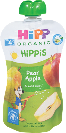 Hippis bio sadni žepek jabolka-hruške HiPP