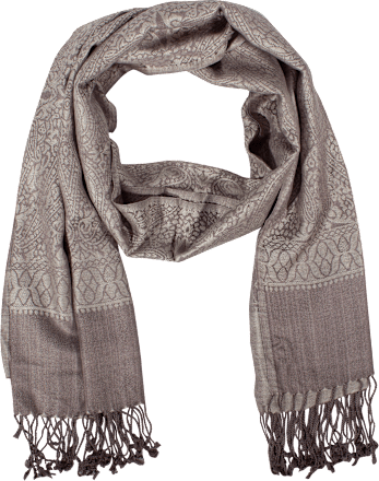 Pashmina taupe klassisch PURSET