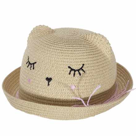 Strohhut Katze PURSET