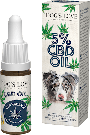Pflegeöl für Hunde CBD Öl 5% DOG´S LOVE
