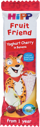 Sadna rezina Fruit Friend banana, jabolko in jogurt višnja HiPP