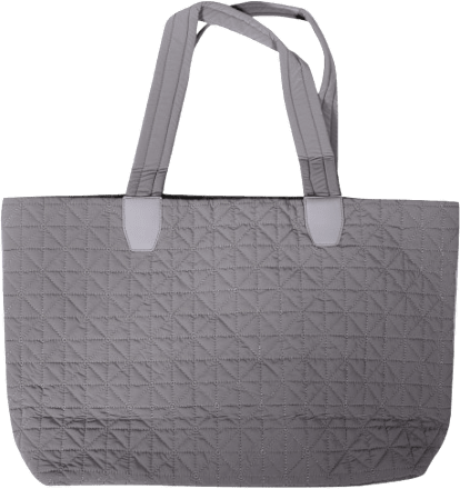 Tasche grau mit Steppmuster PURSET