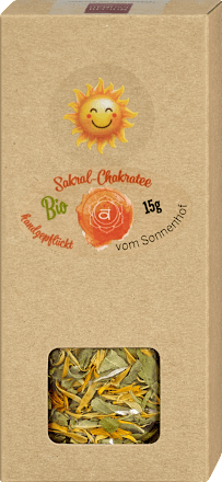 Kräutertee Bio Sakral- & Chakra Sonnenhof