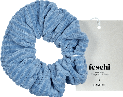 Haargummi blau feschi
