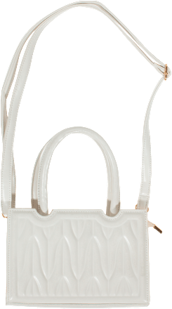 Tasche beige mit Steppmuster keine Marke