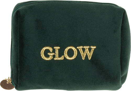 Kosmetiktasche grün "Glow" keine Marke