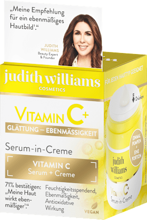Serum in Creme Vitamic C+ judith williams COSMETICS