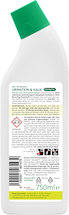 WC Reiniger Urinstein & Kalk Eukalyptus planet pure
