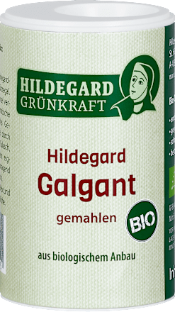 Gewürzmischung Bio Galgant Gemahlen Hildegard Grünkraft