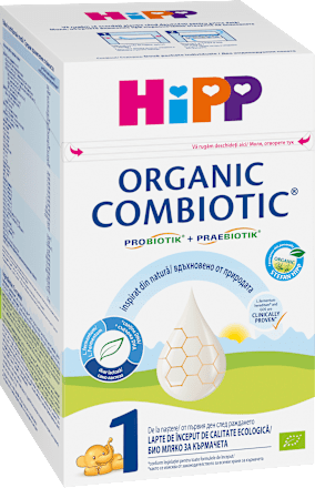 Lapte praf de început Organic Combiotic 1, 0-6 luni HiPP