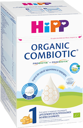 Lapte praf de început Organic Combiotic 1, 0-6 luni HiPP