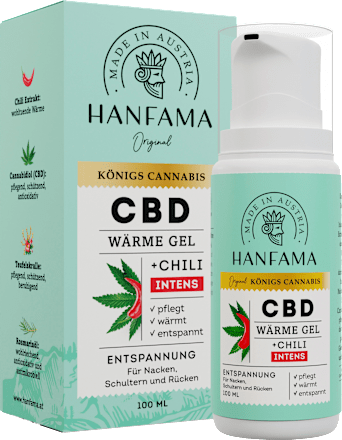 Königs Cannabis CBD Wärme Gel Hanfama