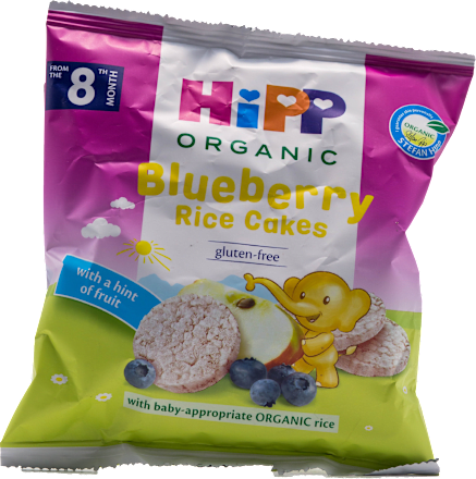 Био оризови гризини с боровинки HiPP