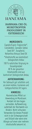 Mundtropfen CBD Öl 10 % Hanfama
