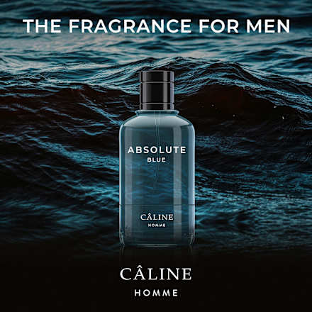Geschenkset Weihnachten Caline Homme "Absolute Blue" 2tlg CÂLINE
