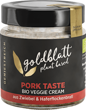 Brotaufstrich Pork Taste goldblatt