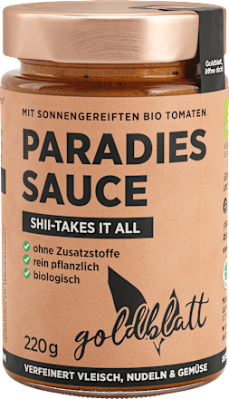 Gewürzsauce Paradies Shi-Takes It All goldblatt