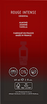 Rouge intense Eau de Parfum  CÂLINE